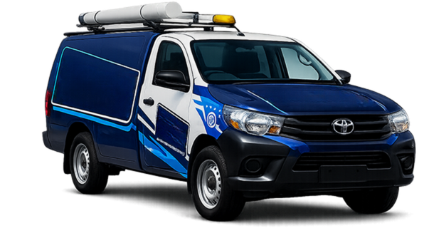 Blair Athol Blocked Drains service van